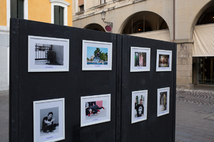 Mostra in Piazza Eremitani (Progetto Giovani, Padova, 2017)
